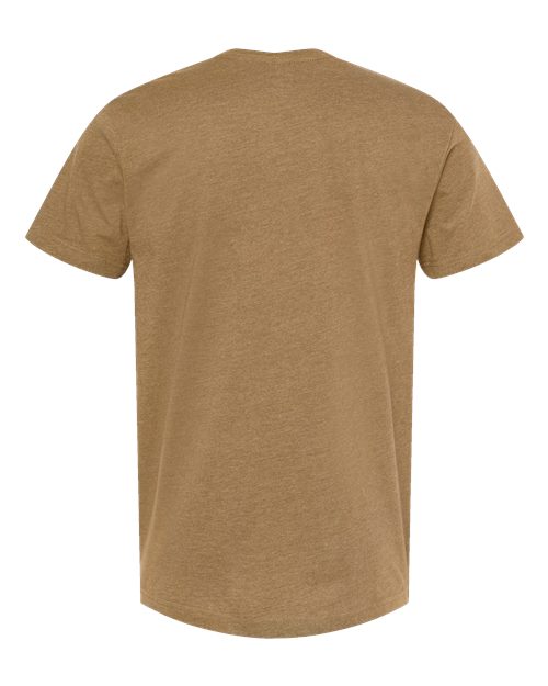 Unisex Fine Jersey Tee - Vintage Coyote Brown Back
