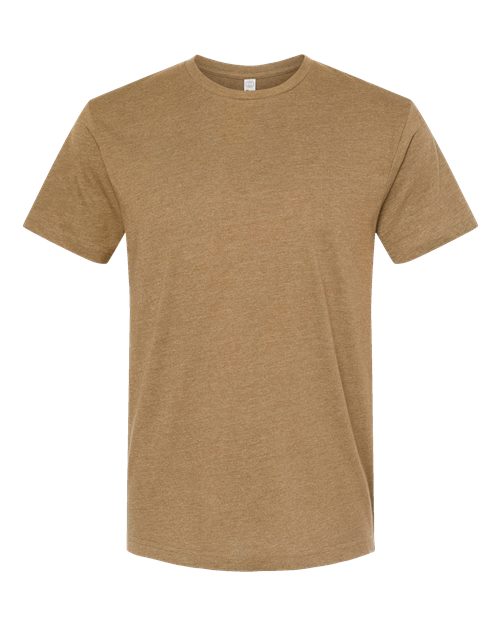 Unisex Fine Jersey Tee - Vintage Coyote Brown Front