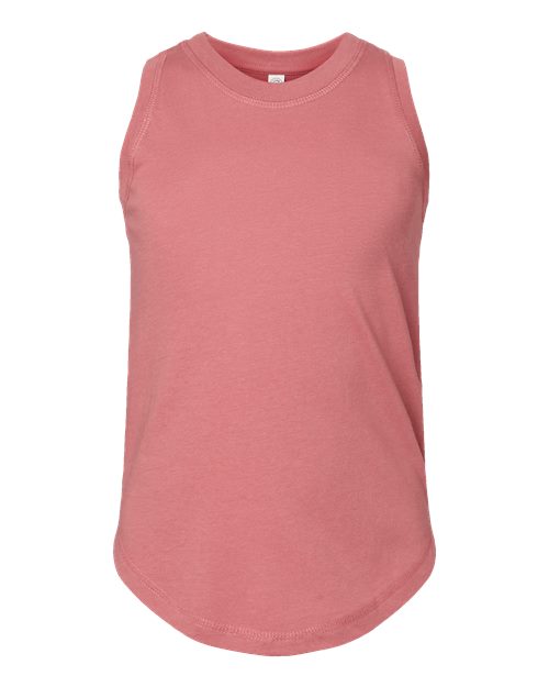 Girls' Relaxed Fine Jersey Tank - Mauvelous Front