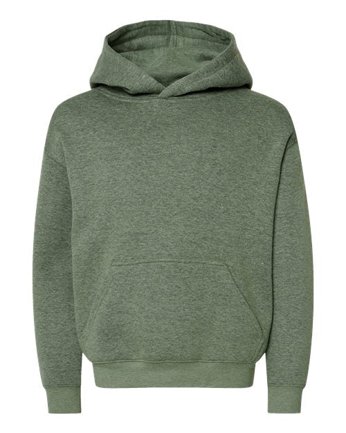 LAT Youth Hoodie Sweatshirt - Bamboo Blackout Front