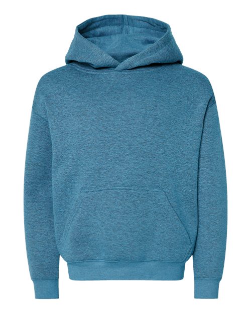 Youth Fleece Hoodie Sweatshirt - Bermuda Blackout Front