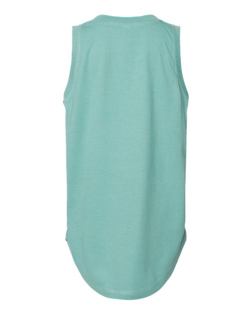 Girls' Relaxed Fine Jersey Tank - Saltwater Back