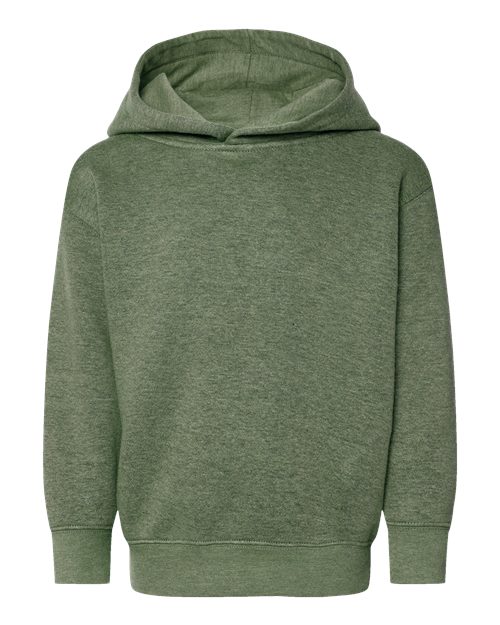 Toddler Pullover Fleece Hoodie - Bamboo Blackout Front