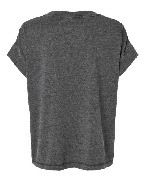 Women's Relaxed Vintage Wash Tee - Washed Black Back