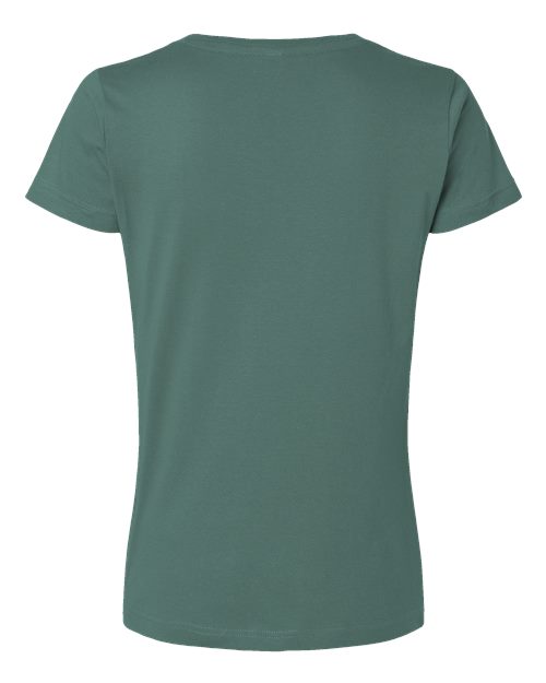 Women's Fine Jersey Tee - Basil Back