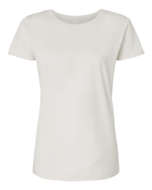 Women's Fine Jersey Tee - Porcelain Front