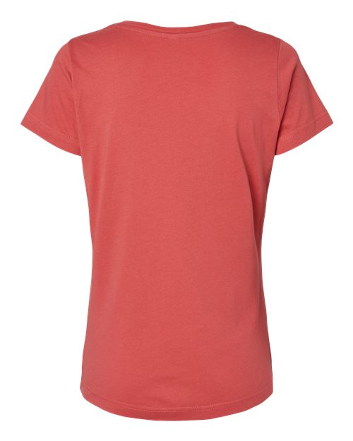 Women's Fine Jersey Tee - Passionfruit Back