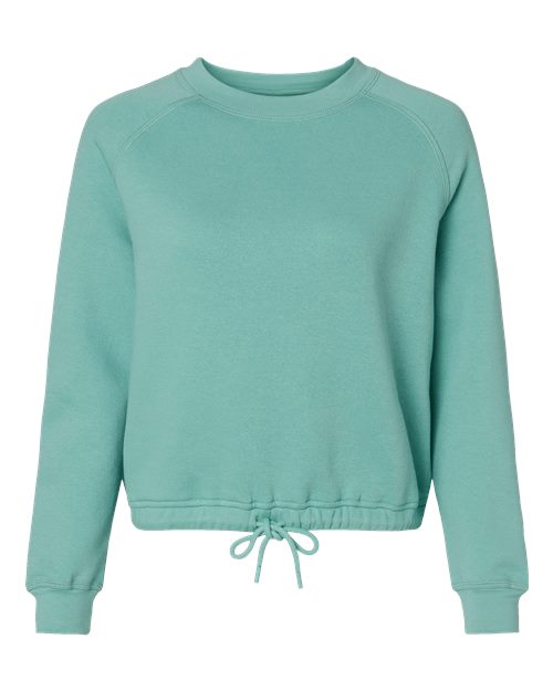 Women's Relaxed 3-End Boxy Fleece Crewneck Sweatshirt - Saltwater Front