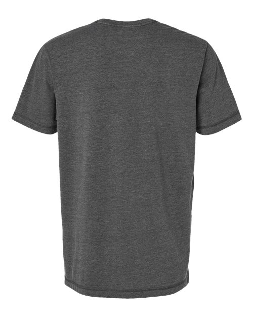 Unisex Vintage Wash Tee - Washed Black Back