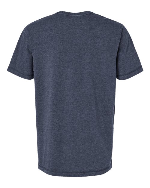 Unisex Vintage Wash Tee - Washed Navy Back