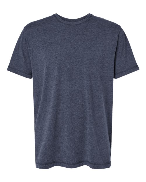 Unisex Vintage Wash Tee - Washed Navy Front