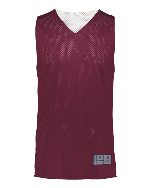 Youth Reversible 2.0 Jersey - Maroon/ White Front