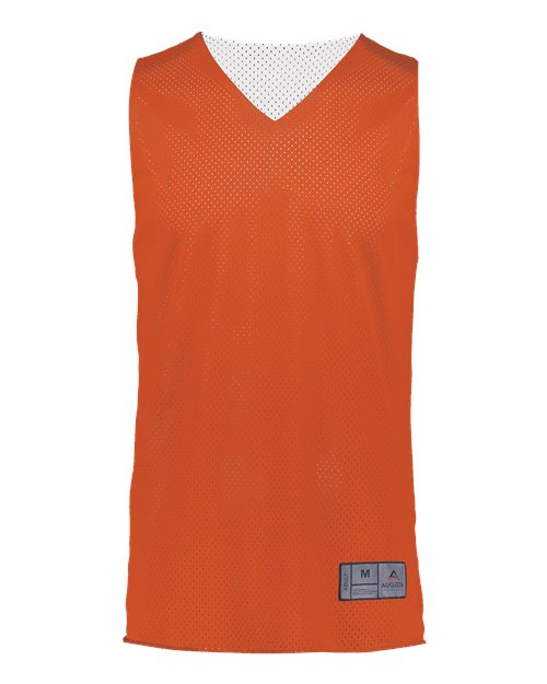 Youth Reversible 2.0 Jersey - Orange/ White Front