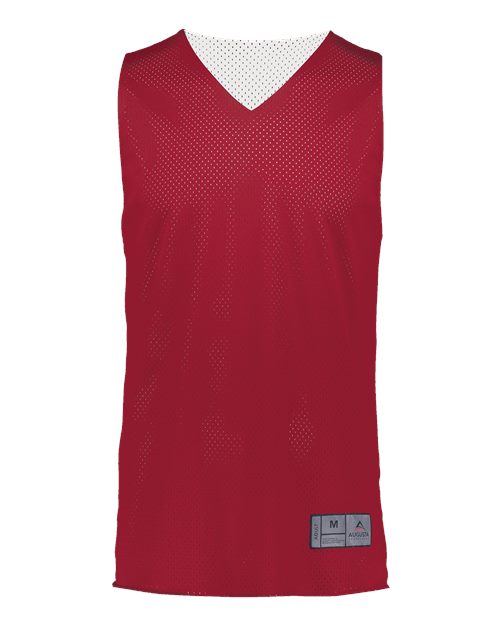 Youth Reversible 2.0 Jersey - Scarlet/ White Front