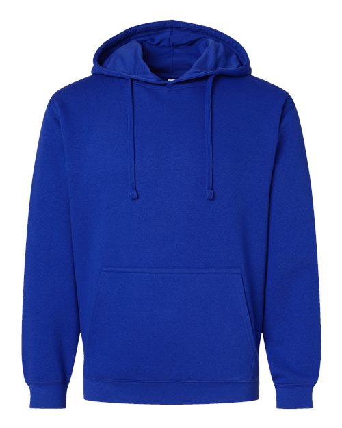 Unisex Elevated Fleece Hoodie Sweatshirt - Royal Front