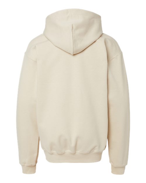 Youth Softstyle® Midweight Hooded Sweatshirt - Sand Back