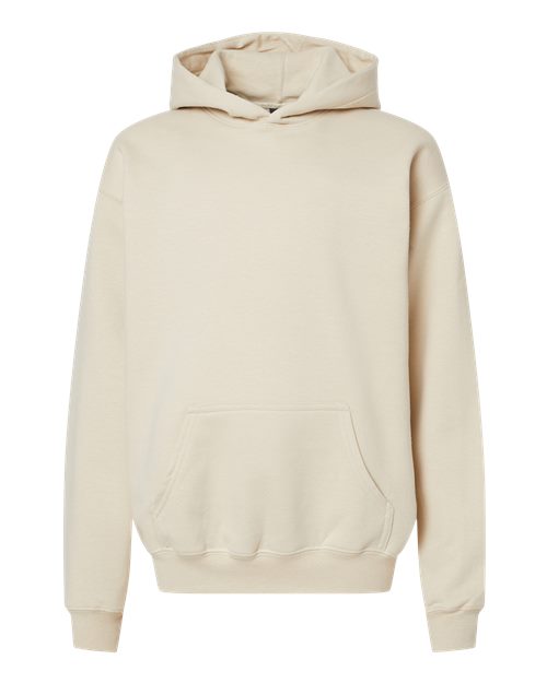 Youth Softstyle® Midweight Hooded Sweatshirt - Sand Front