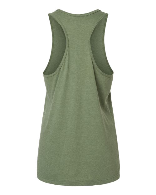 Women's Softstyle® CVC Racerback Tank Top - Cactus Back