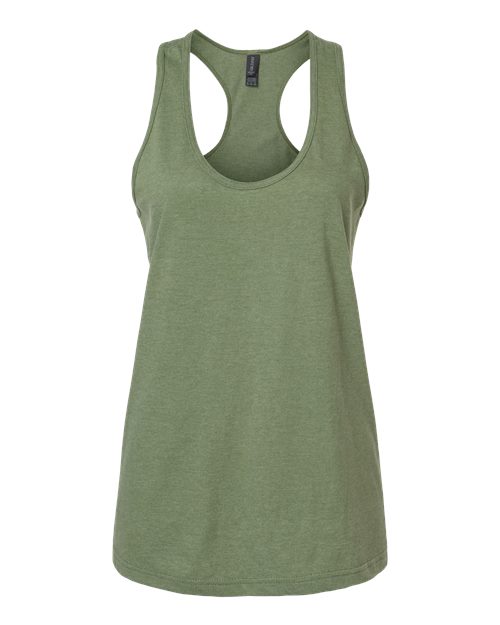 Women's Softstyle® CVC Racerback Tank Top - Cactus Front