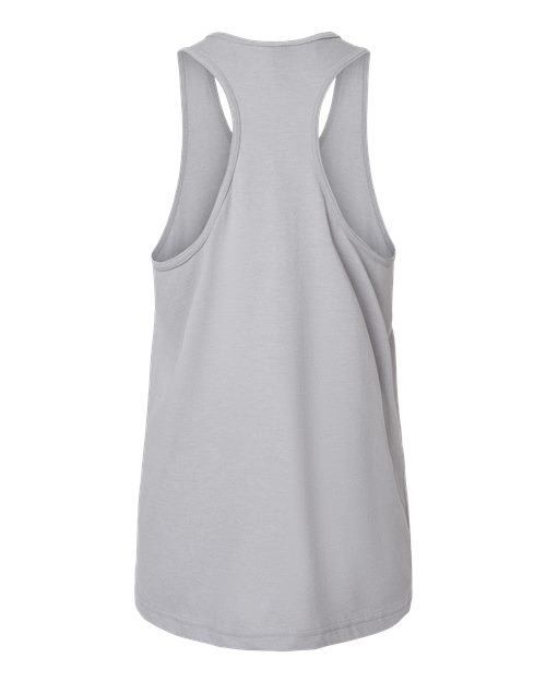 Women's Softstyle® CVC Racerback Tank Top - Cement Back