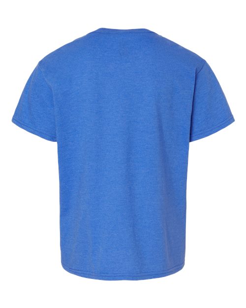 Youth Softstyle® CVC T-Shirt - Royal Mist Back