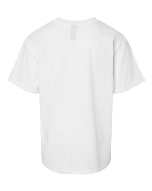 Youth Softstyle® CVC T-Shirt - White Back