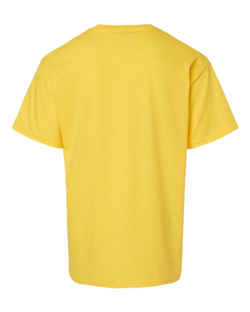 Youth Softstyle® CVC T-Shirt - Daisy Mist Back