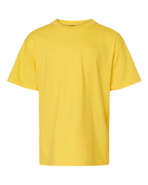 Youth Softstyle® CVC T-Shirt - Daisy Mist Front