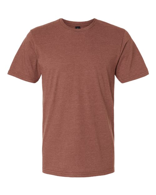 Unisex Softstyle® CVC T-Shirt - Cocoa Mist Front