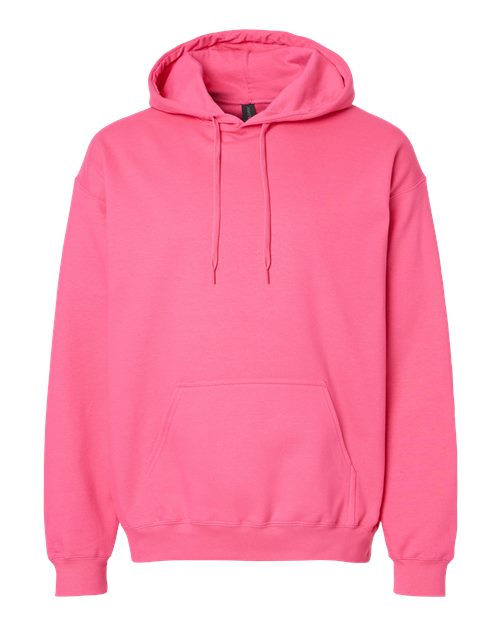 Unisex Softstyle® Midweight Hooded Sweatshirt - Pink Lemonade Front
