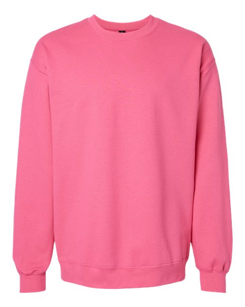 Gildan Unisex Softstyle® Midweight Crewneck Sweatshirt - Pink Lemonade Front