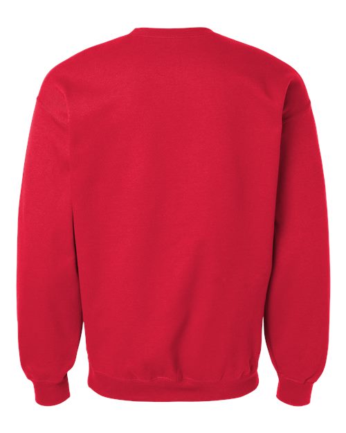 Unisex Softstyle® Midweight Crewneck Sweatshirt - Red Back