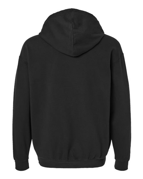 Comfort Colors Unisex Garment-Dyed Lightweight Hooded Sweatshirt - Back