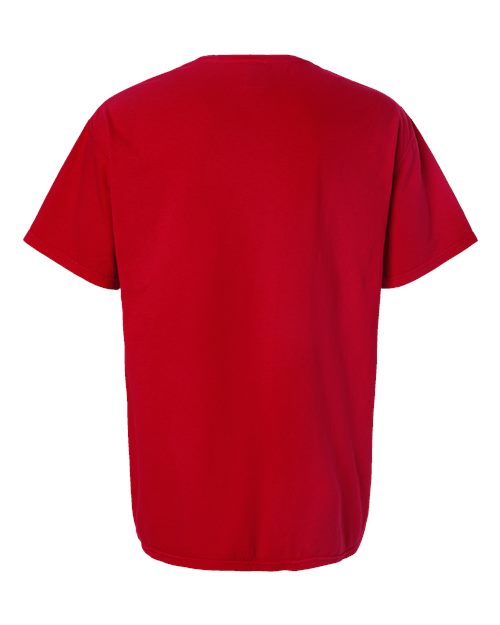 Men's Garment-Dyed T-Shirt - Athletic Red Back
