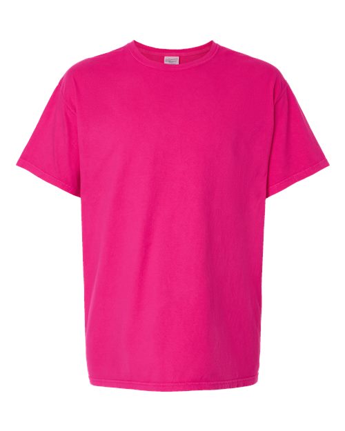 Men's Garment-Dyed T-Shirt - Peony Pink Front