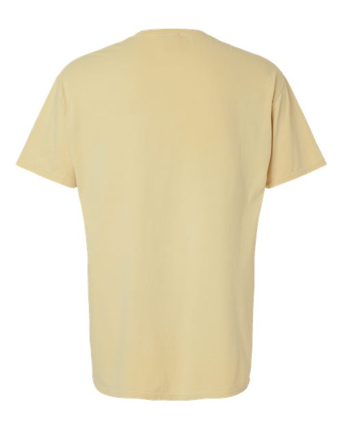 Unisex Botanical Dyed T-Shirt - Botanical Pomegranate Rind Back