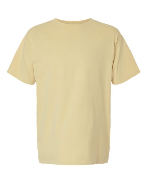 Unisex Botanical Dyed T-Shirt - Botanical Pomegranate Rind Front