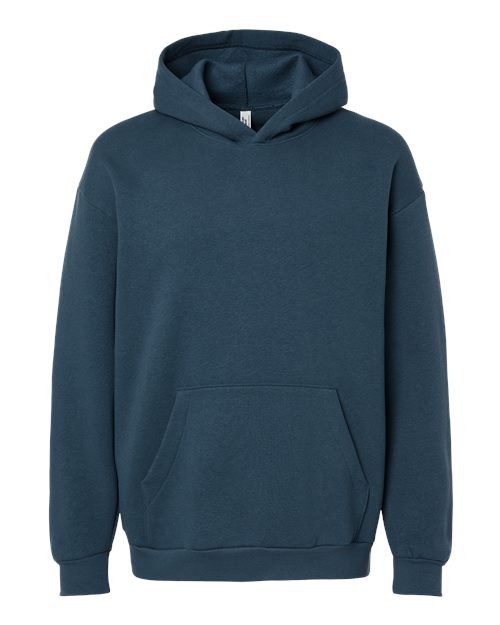 Unisex ReFlex Fleece Hoodie Sweatshirt - Sea Blue Front