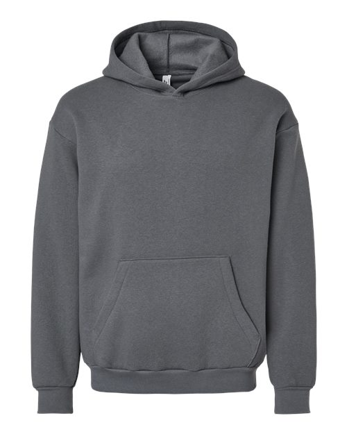 Unisex ReFlex Fleece Hoodie Sweatshirt - Asphalt Front