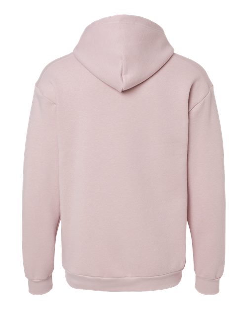 Unisex ReFlex Fleece Hoodie Sweatshirt - Blush Back