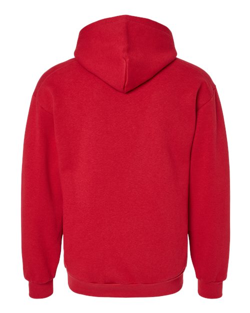 Unisex ReFlex Fleece Hoodie Sweatshirt - Cardinal Back