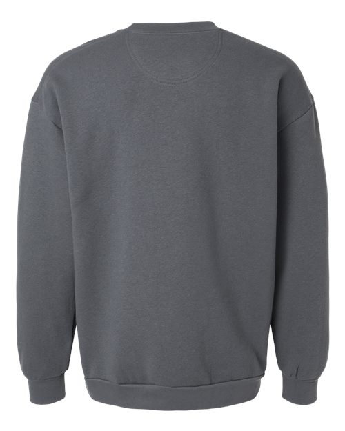 Unisex ReFlex Fleece Crewneck Sweatshirt - Asphalt Back