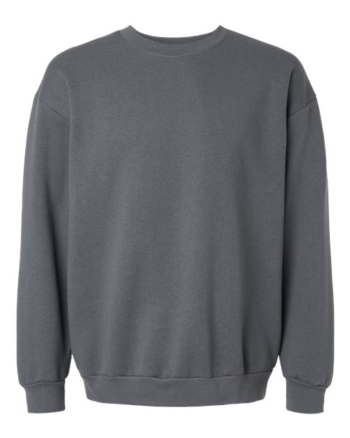 Unisex ReFlex Fleece Crewneck Sweatshirt - Asphalt Front