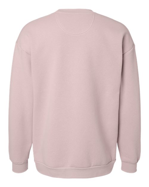 Unisex ReFlex Fleece Crewneck Sweatshirt - Blush Back