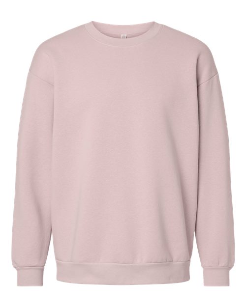 Unisex ReFlex Fleece Crewneck Sweatshirt - Blush Front