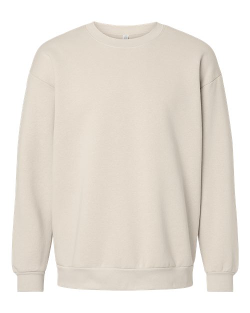 Unisex ReFlex Fleece Crewneck Sweatshirt - Bone Front
