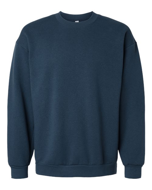 Unisex ReFlex Fleece Crewneck Sweatshirt - Sea Blue Front