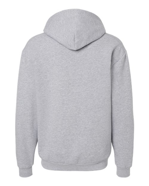 Unisex ReFlex Fleece Full-Zip Hoodie Sweatshirt - Heather Grey Back