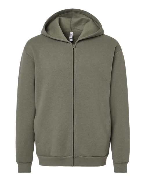 Unisex ReFlex Fleece Full-Zip Hoodie Sweatshirt - Lieutenant Front