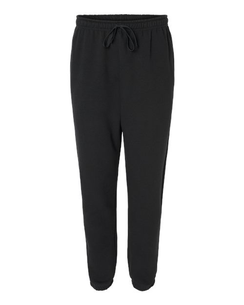 Unisex ReFlex Fleece Sweatpants - Black Front